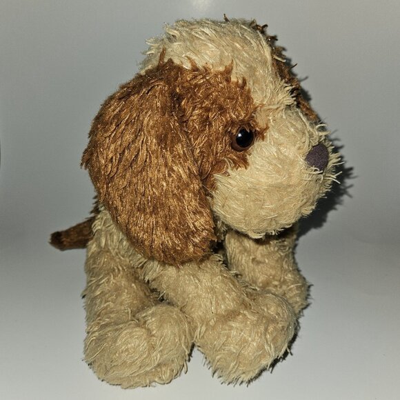 People Pals Aurora Brown Puppy Dog Plush 10" Stuffed Animal Toy - Picture 3 of 9